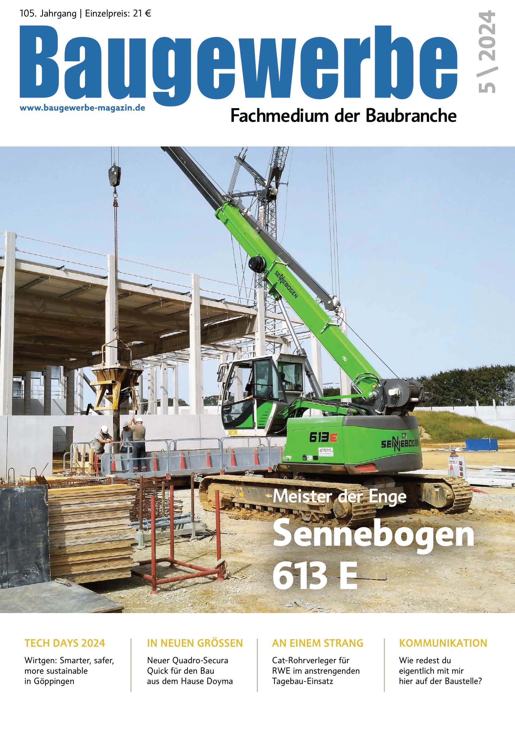 Baugewerbe Probe-Abo im Ausland - Zwei Ausgaben kostenfrei testen! Baugewerbe Probe-Abo im Ausland - Zwei Ausgaben kostenfrei testen!