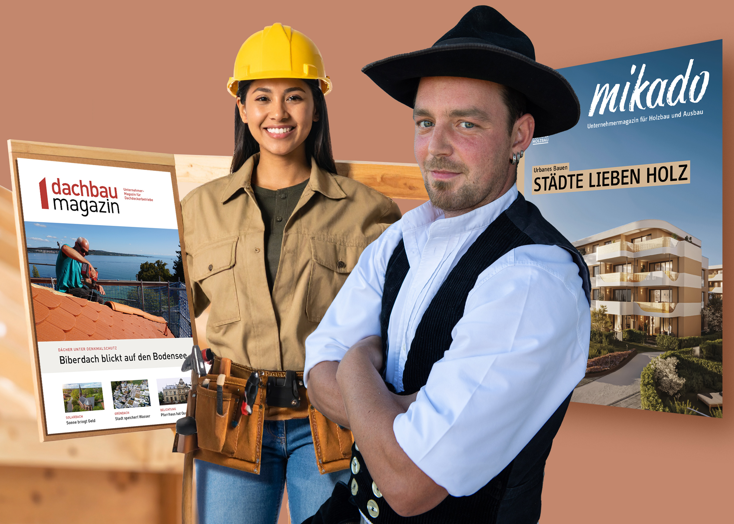 Bundle-Angebot für Schüler, Azubis & Studierende: mikado + dachbaumagazin – 1 Jahr gratis!