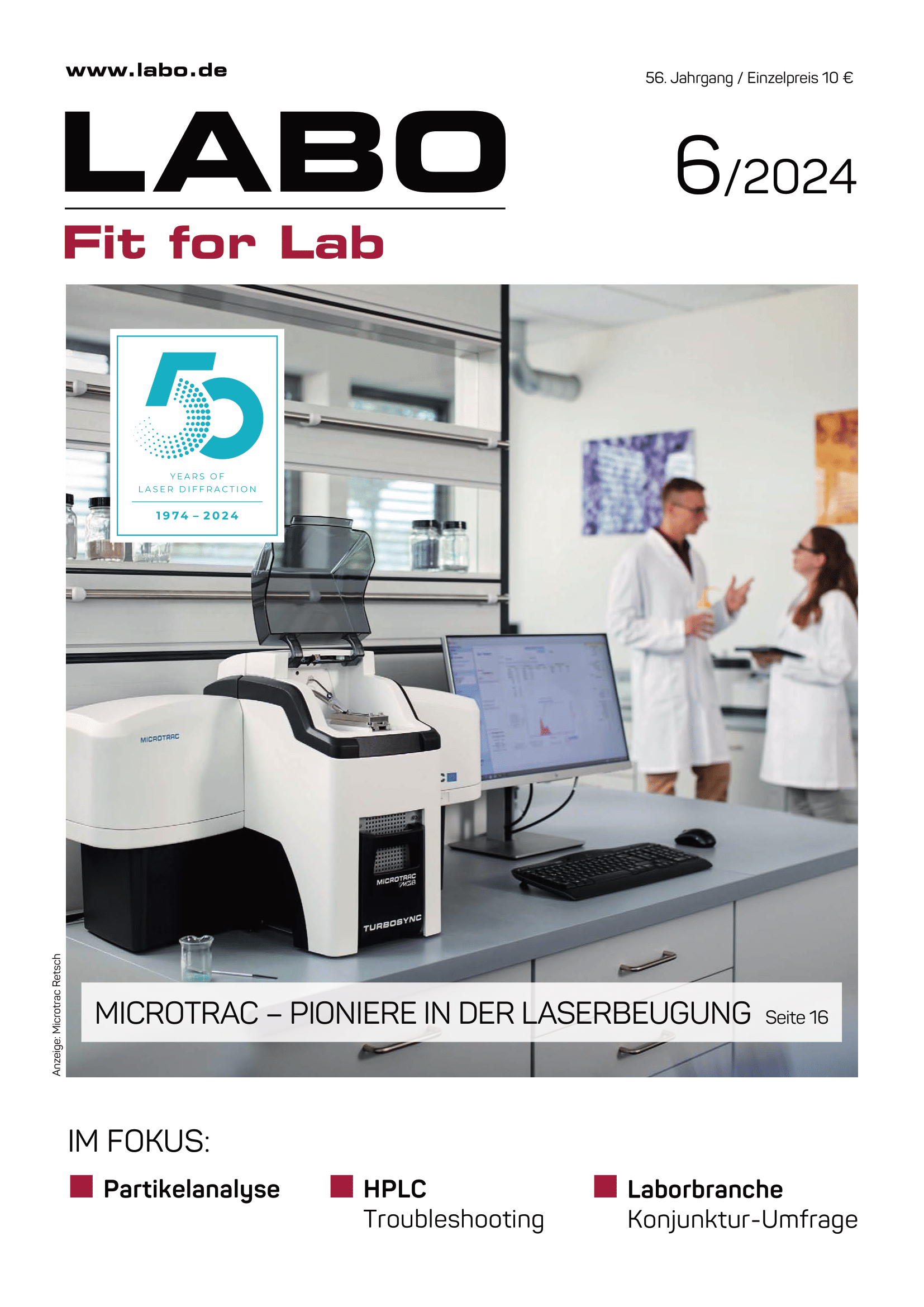 LABO Probe-Abo im Ausland - Zwei Ausgaben kostenfrei testen!