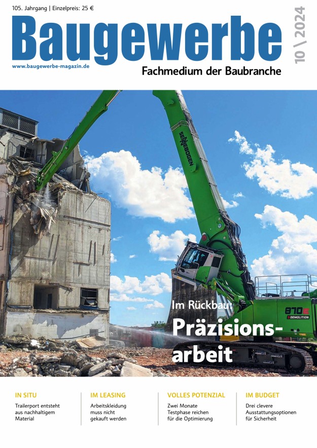 Baugewerbe Abonnement im Ausland