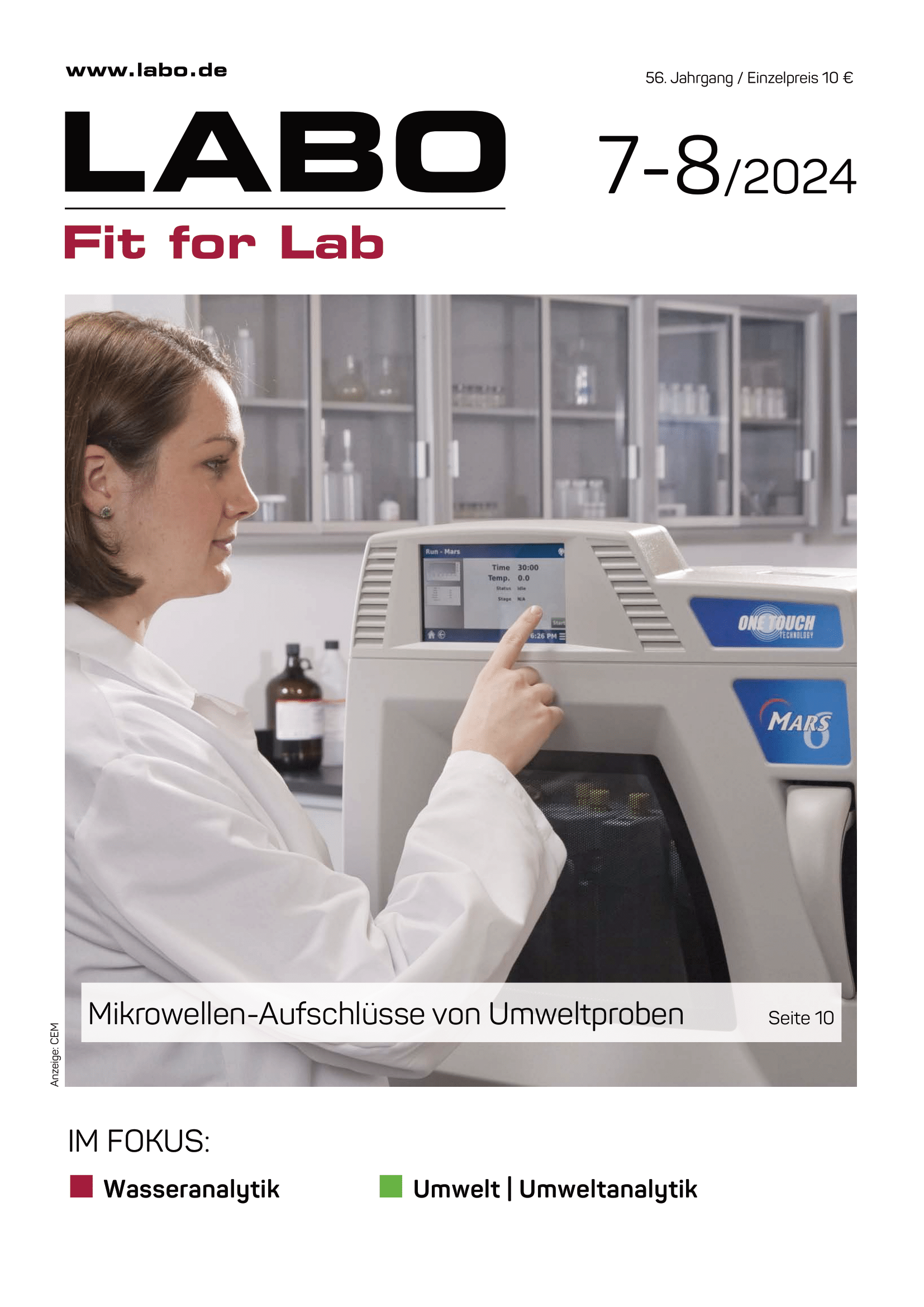 LABO Probe-Abo in Deutschland - Zwei Ausgaben kostenfrei testen! LABO Probe-Abo in Deutschland - Zwei Ausgaben kostenfrei testen!