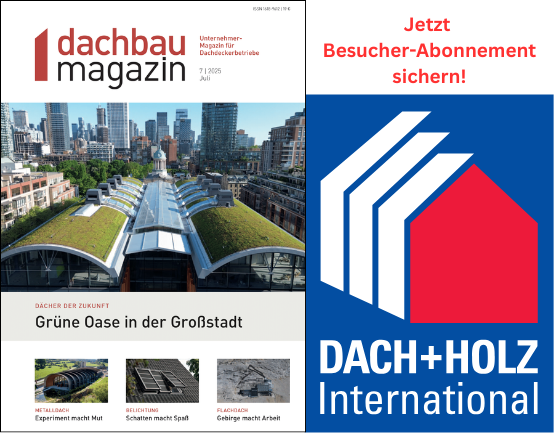 Besucher-Abonnement DACH+HOLZ International 2026 - dachbaumagazin Besucher-Abonnement DACH+HOLZ International 2026 - dachbaumagazin