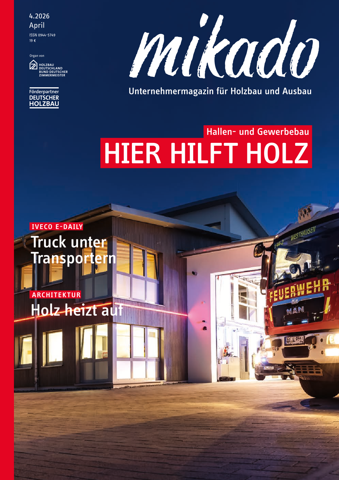 mikado Mitglieder-Abonnement Verband High-Tech Abbund im Zimmererhandwerk